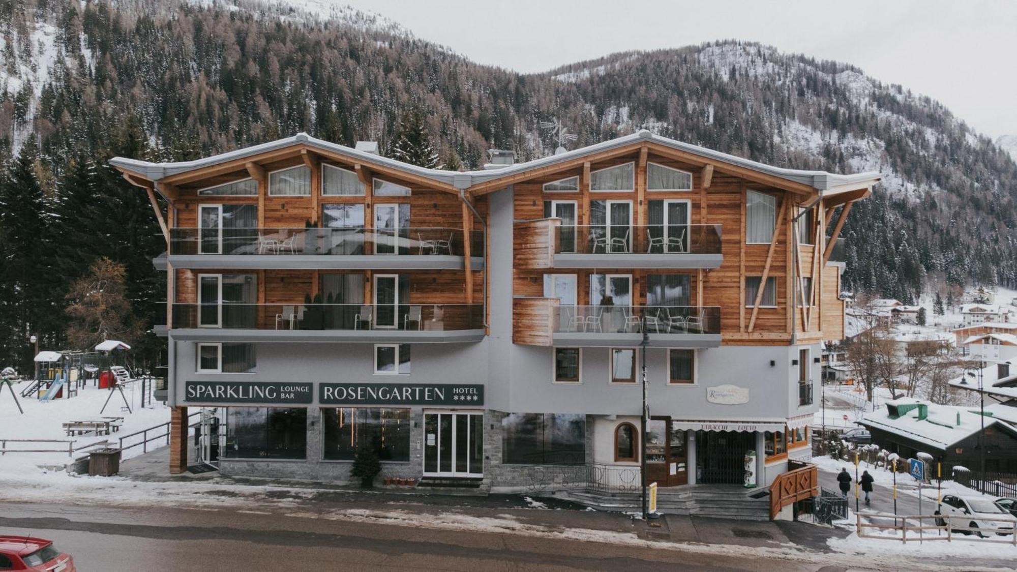 Hotel Rosengarten Мадонна-ді-Кампільйо Екстер'єр фото